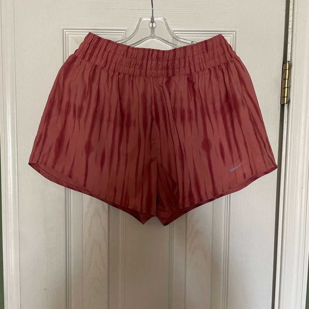 Women's Pink Tie Dye Nike Shorts